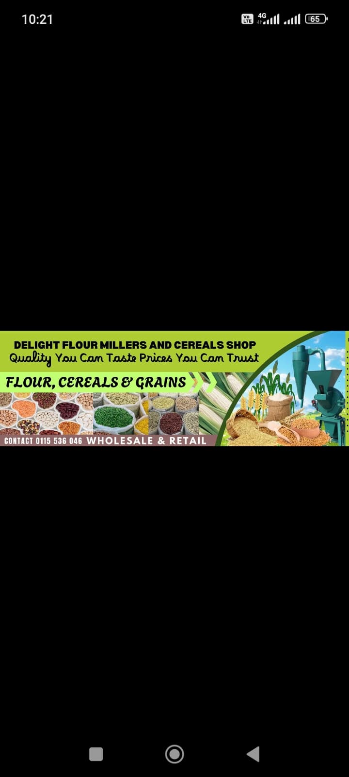Delight Millers and Cereals Store